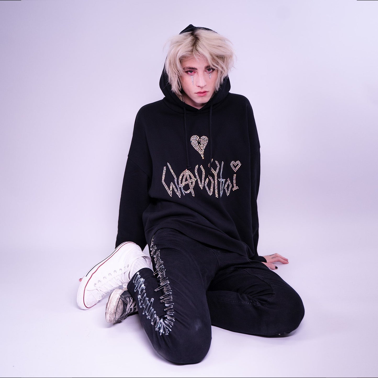 💖 wavvybois glitzer hoodie 💖